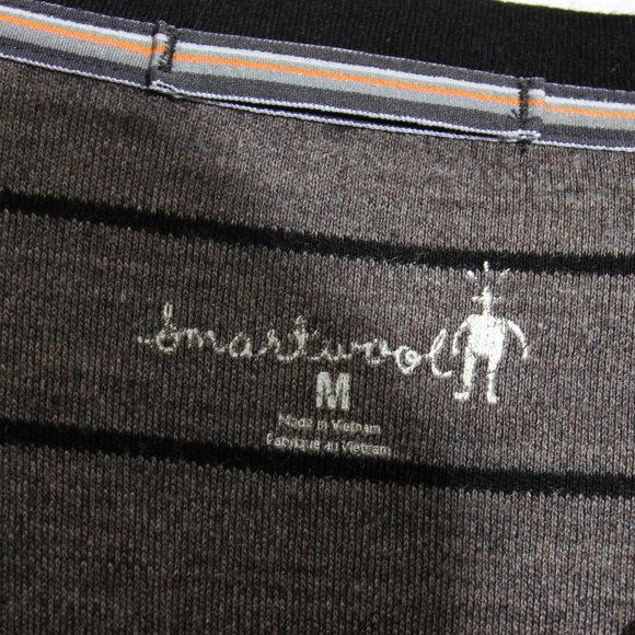 Smartwool Men's Merino Wool Mid 250 Pattern Crew Stripe Long Sleeve Size Medium - Picture 12 of 14